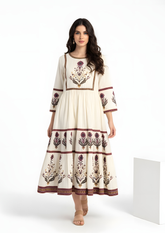 Kavya Mode Midi Dress