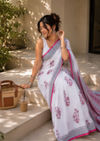 Pink Lily Rivaj Saree Set