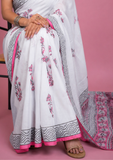 Pink Lily Rivaj Saree Set