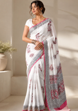 Pink Lily Rivaj Saree Set