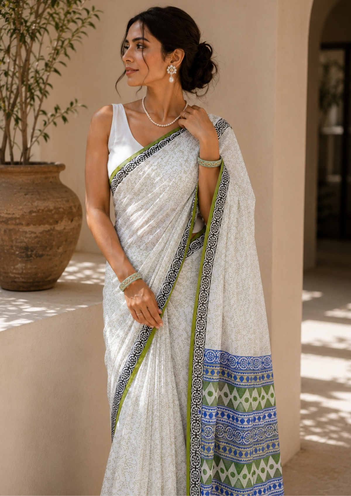 Warali Aadhya Saree Set