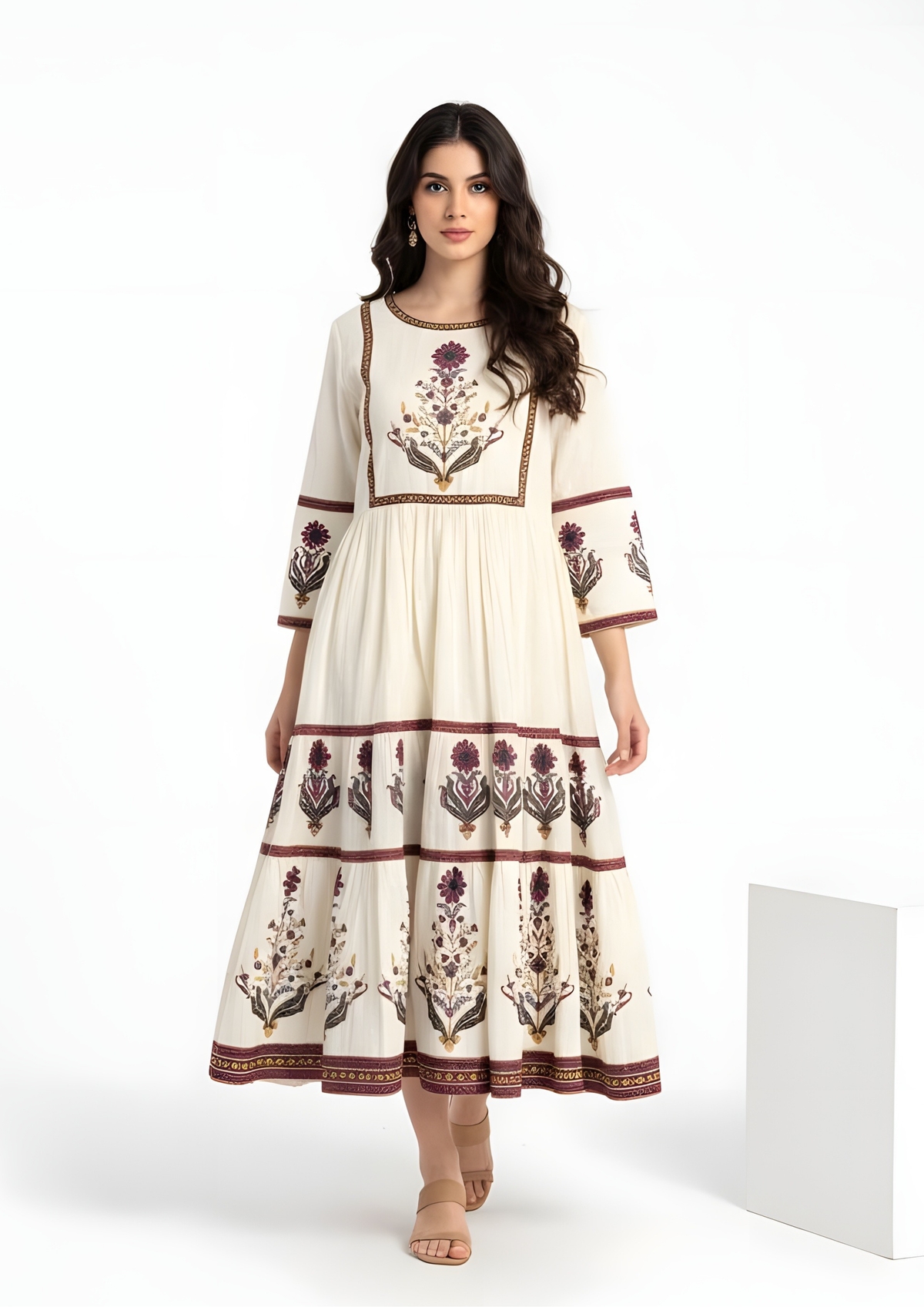 Kavya Mode Midi Dress
