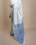 Green warali AADHYA saree set