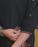 Dandelion Black Cotton Co-ord Set