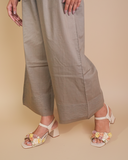 Pairplay FLORA Mushroom Grey Cotton Co-ord Set