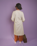 Aamra Beige Cotton Kurti Set